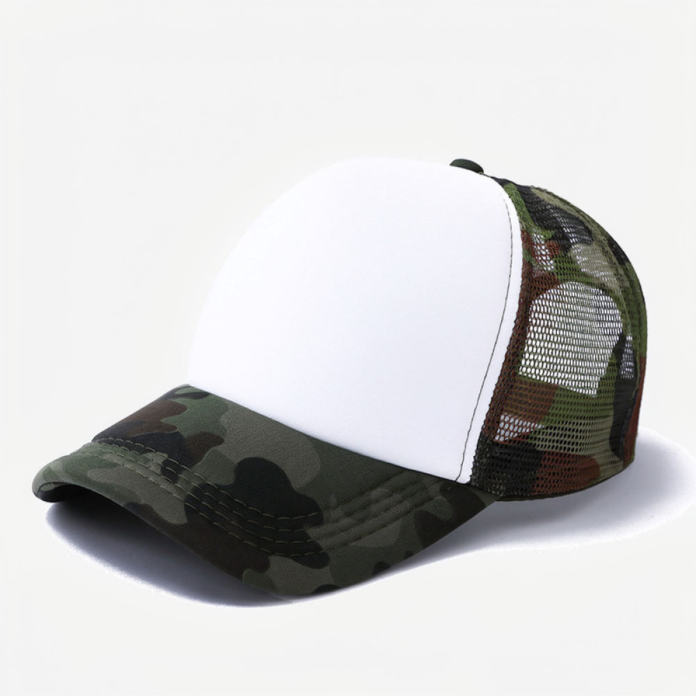 Trucker Cap Mesh - Summer Unisex Breathable Mesh Cap Fashion