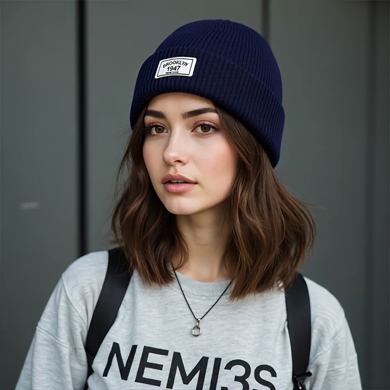 Unisex Brooklyn 1947 New York  - đánh giá và giá Beanie Cuffed Knit