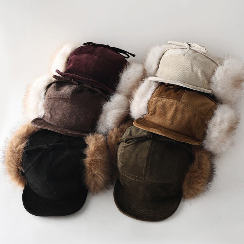 Corduroy Bomber Hat 5 Panel Un - đánh giá và giá Corduroy Cap 5 Panel