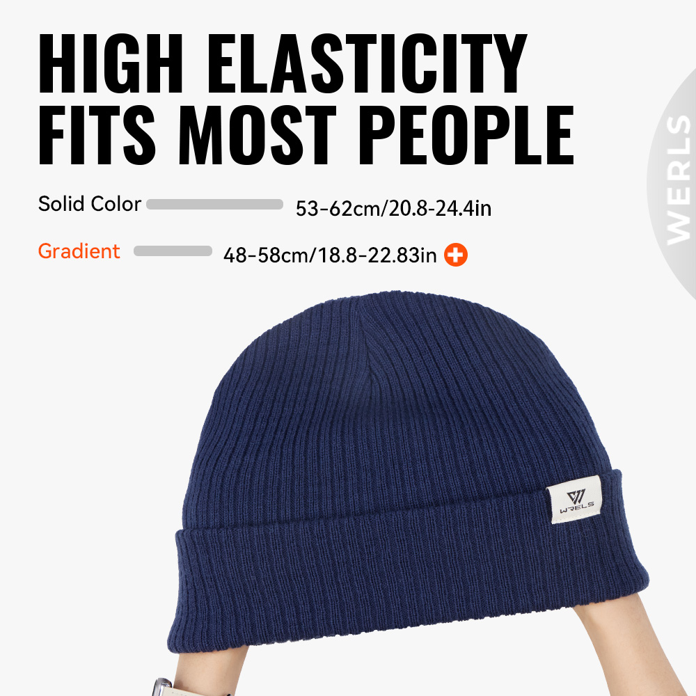 WRELS Winter Beanie Hat Knit C - đánh giá và giá Beanie Cuffed Knit