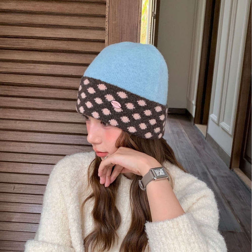 Women’s Knitted Beanie Hat Pol - đánh giá và giá Beanie Cuffed Knit